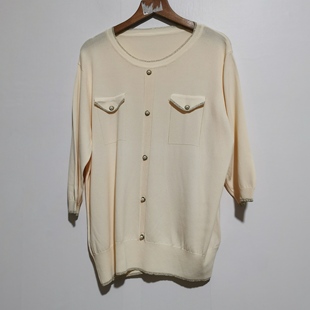 女J534 百搭简约宽松设计感气质针织套头衫 工厂版 衣2025春秋时尚