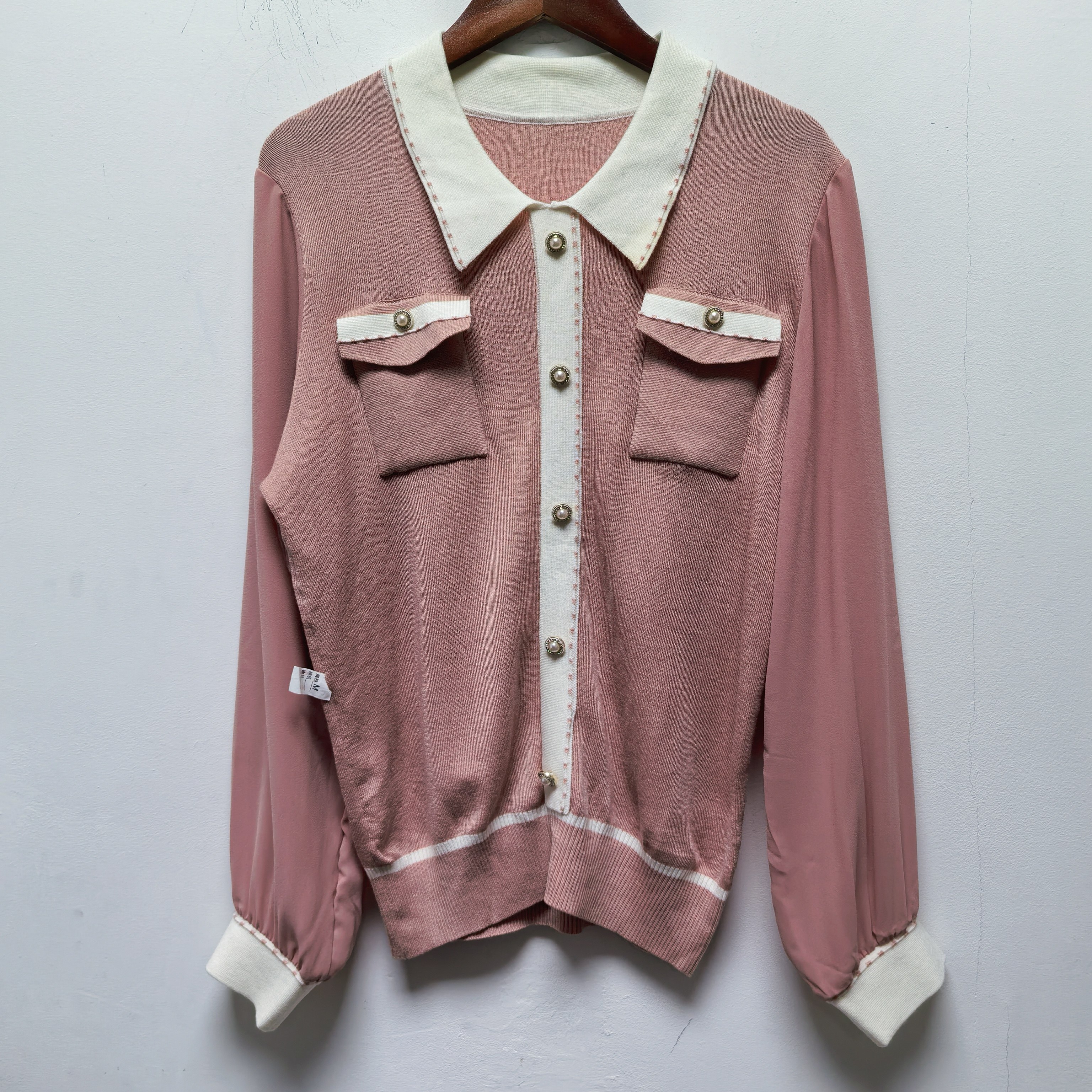 2025去标春秋新款韩版显瘦翻领针织衫女士上衣毛衣I246,女装/女士精品,毛针织衫,淘宝优惠券,粉丝福利购,淘宝优惠卷