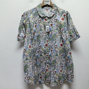 翻领衬衫 设计感春秋款 休闲百搭短袖 衬衣C384 女时尚 好物推荐