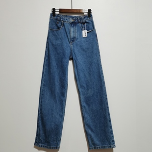 女士无弹长裤 牛仔裤 G678 百搭显瘦窄版 CAL拖地去标撤柜2025春时尚