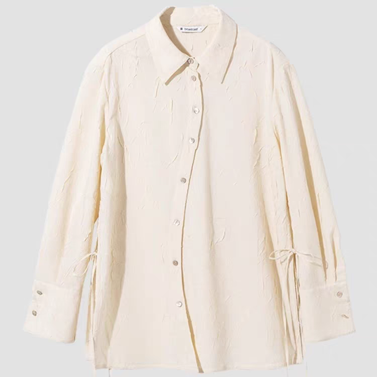 B系列品牌剪吊牌撤柜秋冬装长袖衬衣百搭衬衫女士休闲BDP3CD0479