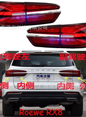 荣威RX8尾灯后杠灯车尾灯包围灯照明灯Roewe