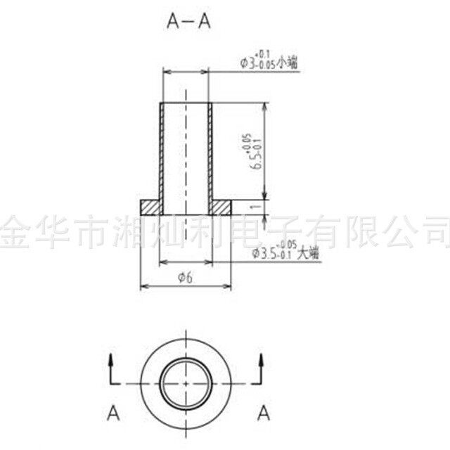 TO-220E绝缘粒 M3螺丝绝缘帽套 绝缘垫现货生产厂家 晶体绝缘片