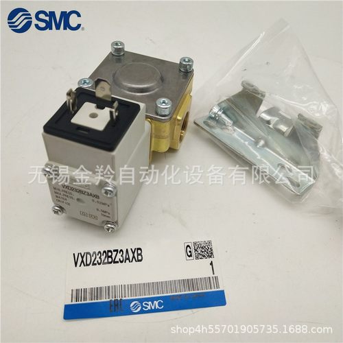 SMC水用电磁阀VXD232EZ1D VXD232FZ1D VXD232AZ1D VXD232BZ1D