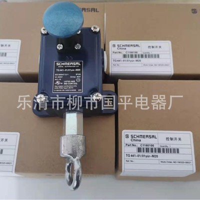 全新现货拉绳行程开关TQ441-01/01YUR-M20限位开关 实物图