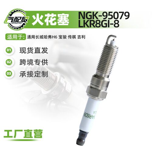 69248/69199适用于长城哈弗H6 宝骏 铱金火花塞 NGK-95079 LKR8G