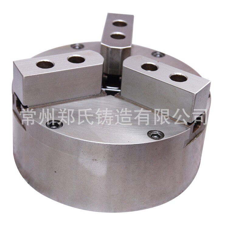 三爪中空 立式 中实气动卡盘厂家