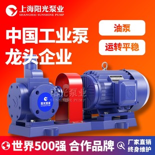 YCB型圆弧齿轮泵卧式 齿轮油泵厂家现货供应上海阳光泵业