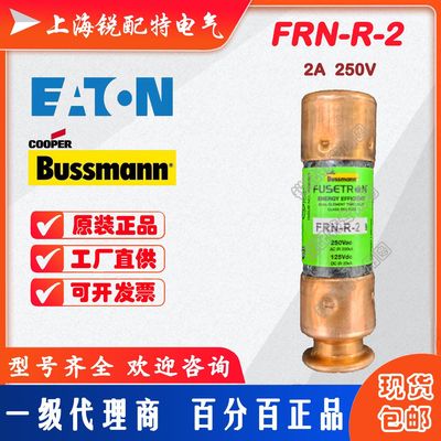 FRN-R-2延时保险丝 250V 2A 14X51巴斯曼BUSSMANN熔断器