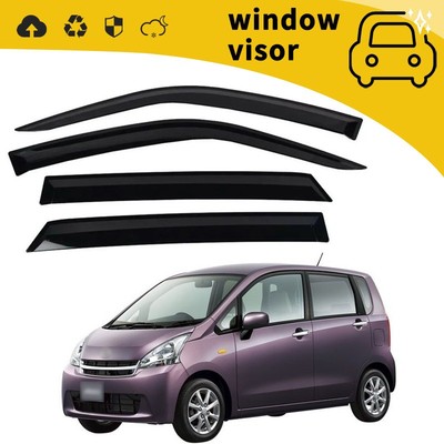 适用于11款大发Daihatsu Move雨挡车门晴雨挡车窗雨眉挡雨板装饰