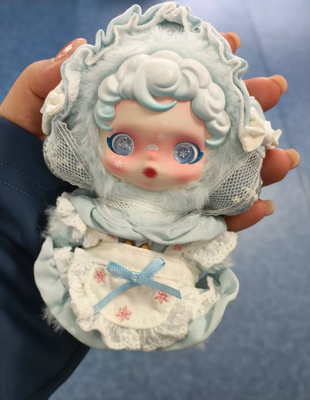SP娃衣套装冬日乐章系列可爱精灵娃衣1娃娃搪胶玩偶服饰10cm娃衣