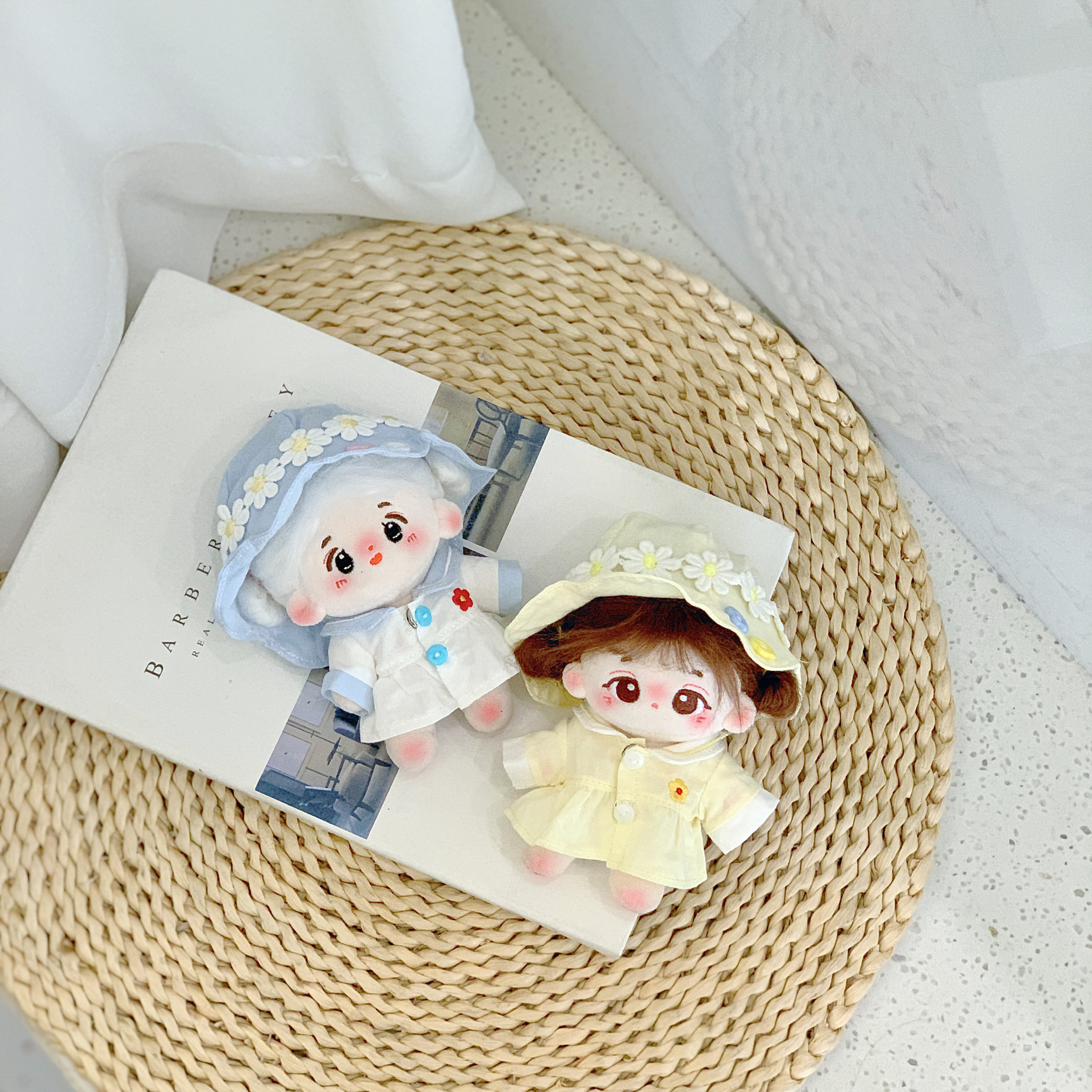 新品 10cm娃衣棉花娃娃娃衣套装夏日清凉一夏娃衣包邮批发娃衣