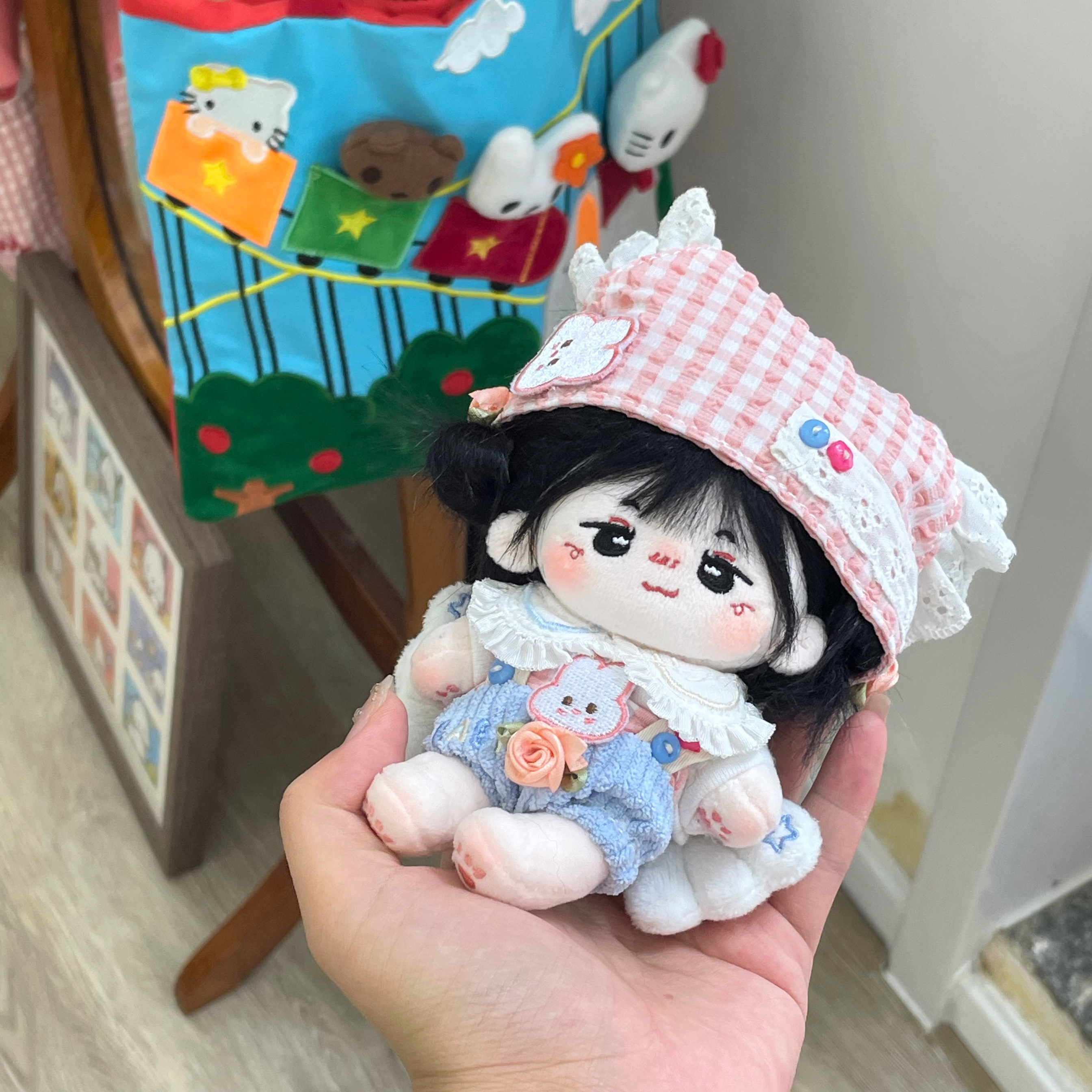 新品娃衣春日系列10-20cm娃衣可爱娃衣动物体海星体娃衣套装包邮