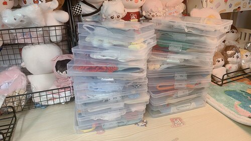 20CM娃衣逗豆咖啡猫盲盒包邮