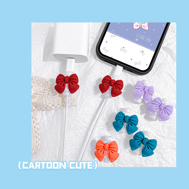 手机数据线保护套苹果