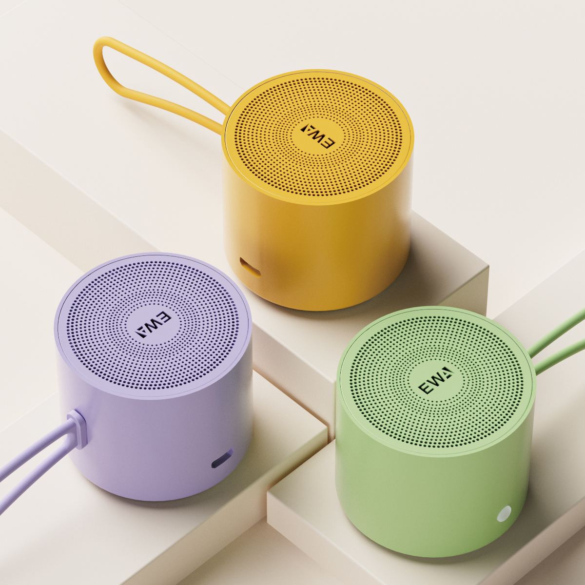 EWA/A127蓝牙音响桌面户外迷你便携音箱高音质小钢炮重低音立体声