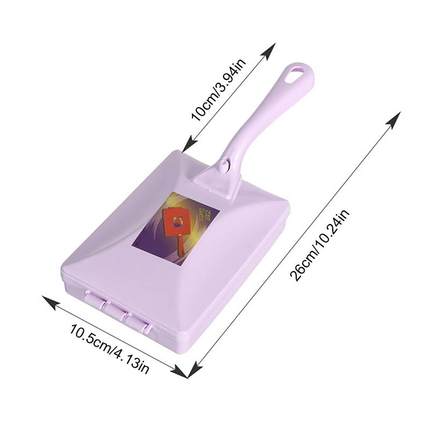 Carpet Crumbs Table Brush Manual Crumb Cleaner Handheld Doub