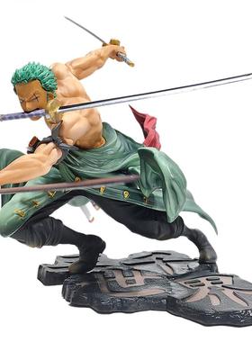 One Piece Luffy Anime Figure Roronoa Zoro Three-Blade Sa-Max