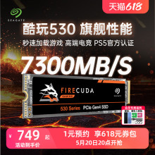 Seagate希捷m2固态硬盘1t笔记本nvme台式2t电脑m.2酷玩530 4t ssd