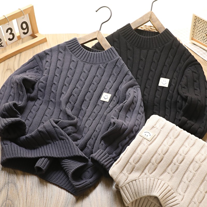 【断码清仓】男童毛衣秋冬季儿童装男孩秋冬装套头全棉针织打底衫,童装/婴儿装/亲子装,毛衣/针织衫,淘宝优惠券,粉丝福利购,淘宝优惠卷