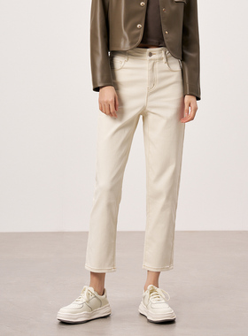 Dekashell/迪卡轩2025春季新款牛仔裤女F252207