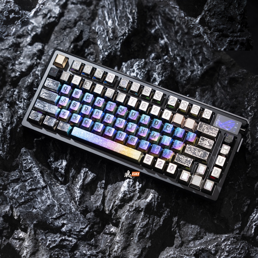 ROG夜魔EXTREME多彩钛合金键帽