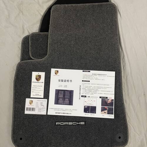 保时捷卡宴Macan迈凯卡宴Coupe帕拉梅拉911taycan718汽车脚垫地毯