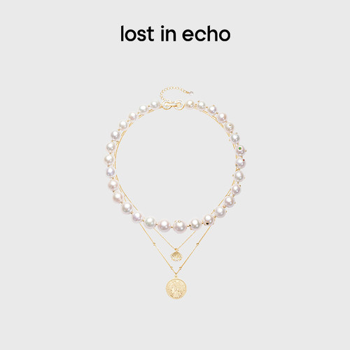 lostinecho珍珠项链手链耳钉