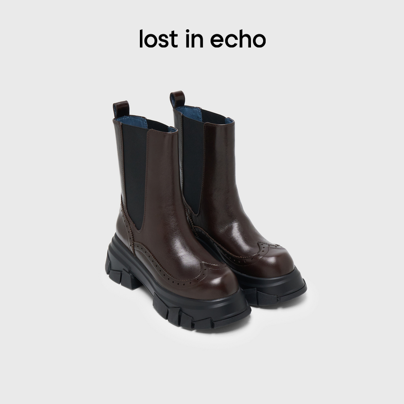 lostinecho布洛克切尔西靴