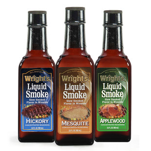 Smoke Apple Ounce 103ml 3.5 Liquid Hickory Wright wood
