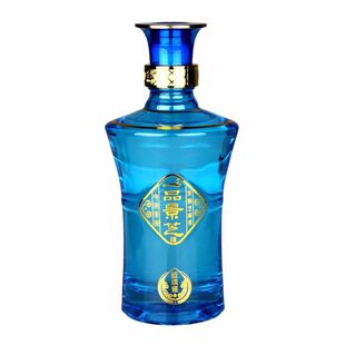 景芝52度500ml*6瓶一品景芝蓝淡雅芝麻香型白酒整箱礼品
