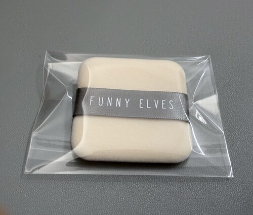 替换粉扑 Funny elves方里柔焦蜜粉饼7g替换粉扑 原装替换粉扑