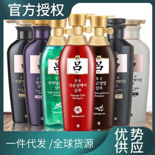 韩国进口吕洗发水吕护发素红吕绿吕棕吕紫吕控油去屑痒