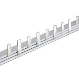 NXB空开汇流排DZ47小型断路器连接条C45开关1米紫铜排1P/2P/3P/4P