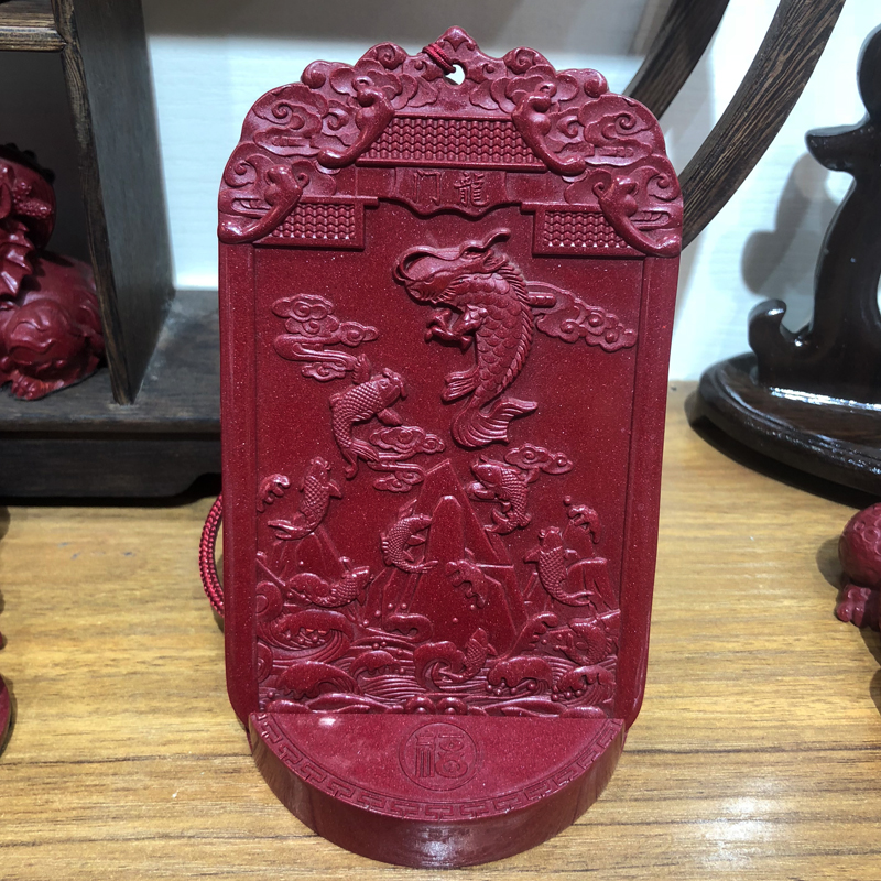 帝王紫金砂魁星点斗摆件 鱼跃龙门创意励志学生办公书房桌面礼物