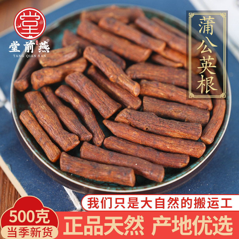 中药材精选蒲公英根婆婆丁根茶长白山泡茶泡水500g克食用药用