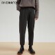 秋装 保暖纯色百搭长裤 锥形加厚休闲裤 新款 流石男装 时尚 男士 秋季 子