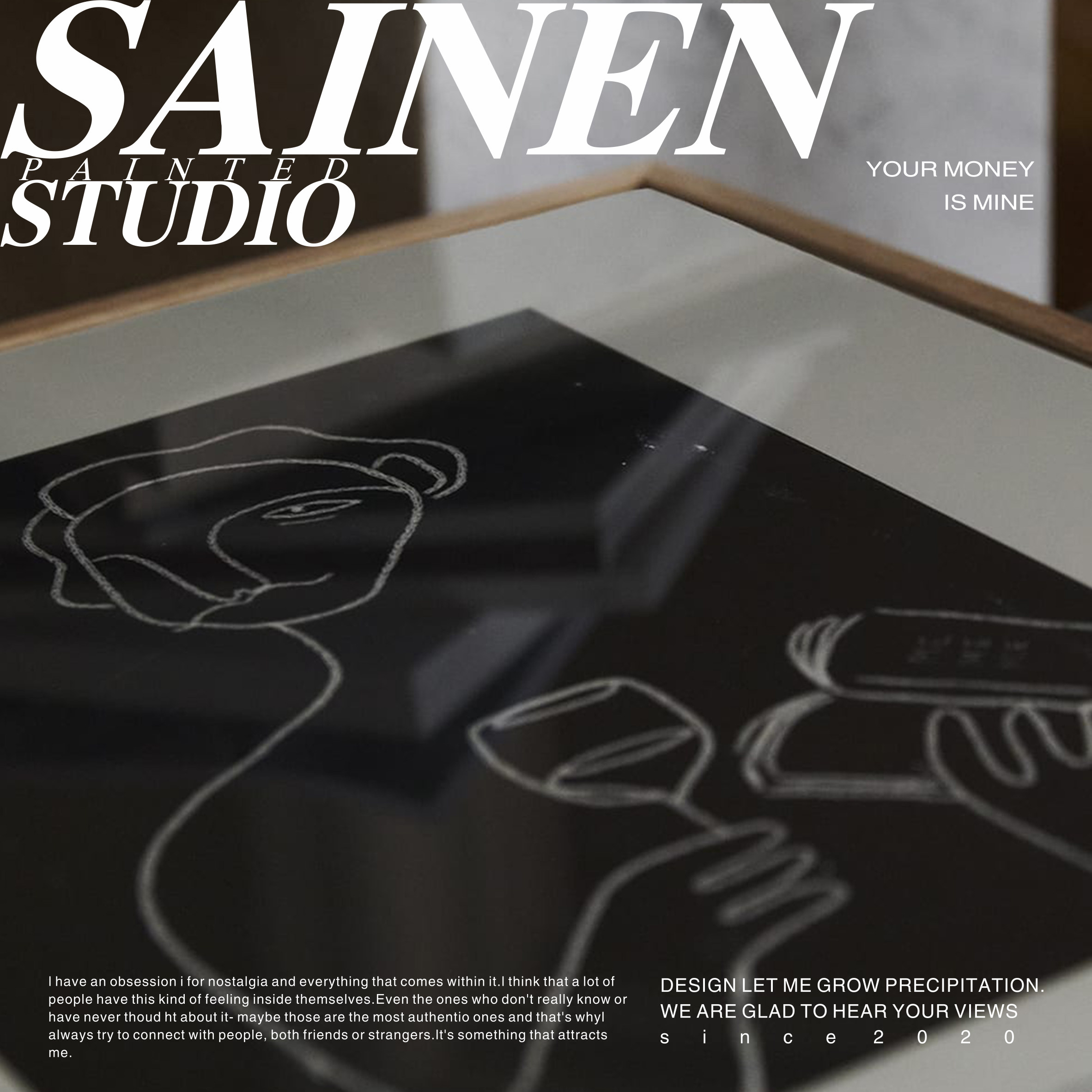 sandra blom07n 北欧极简黑白抽象派人物黑白线条艺术民宿装饰画