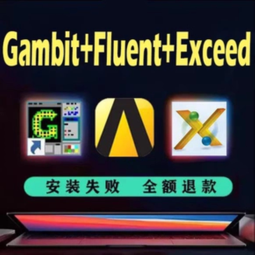 Gambit.2.4.6+Exceed.13+Fluent.6.3.26三合一软件远程安装ANSYS