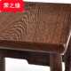 木情鸡翅木实木凳子古典家用古筝独板方凳圆凳红木小木凳板凳
