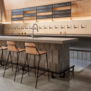 泥砖肌理侘寂手工定制夯土砖环保背景墙地面吧台隔断装饰酒店民宿