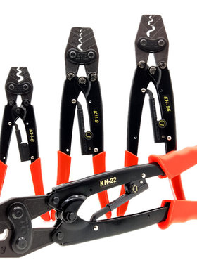 台湾65OPT KH-2 6 8 9 11 12 13 14 16 22 38 28棘轮式冷压端子钳