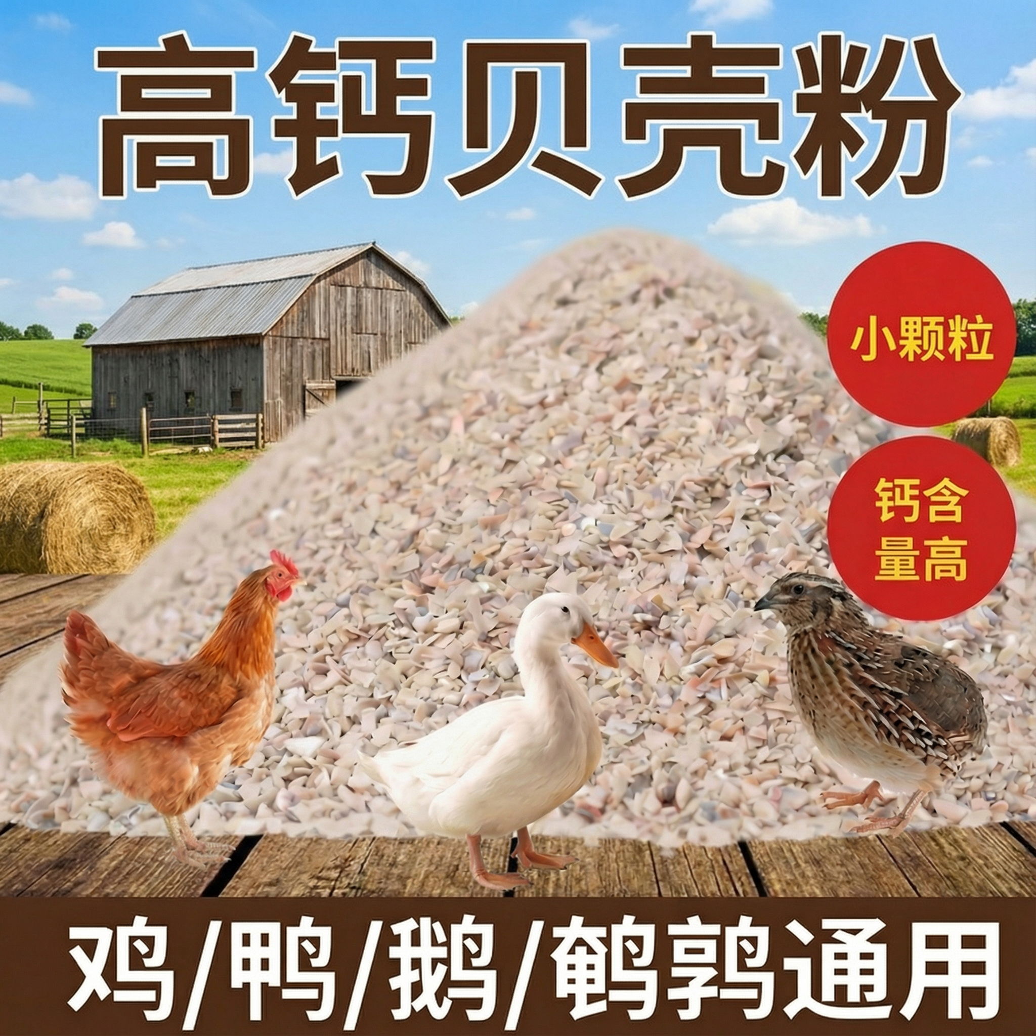 饲料贝壳粉补钙兽用鸡鸭鹅鹌鹑鸽子产蛋少软蛋饲料级贝壳粉高钙粉,畜牧/养殖物资,畜牧/养殖饲料,淘宝优惠券,粉丝福利购,淘宝优惠卷