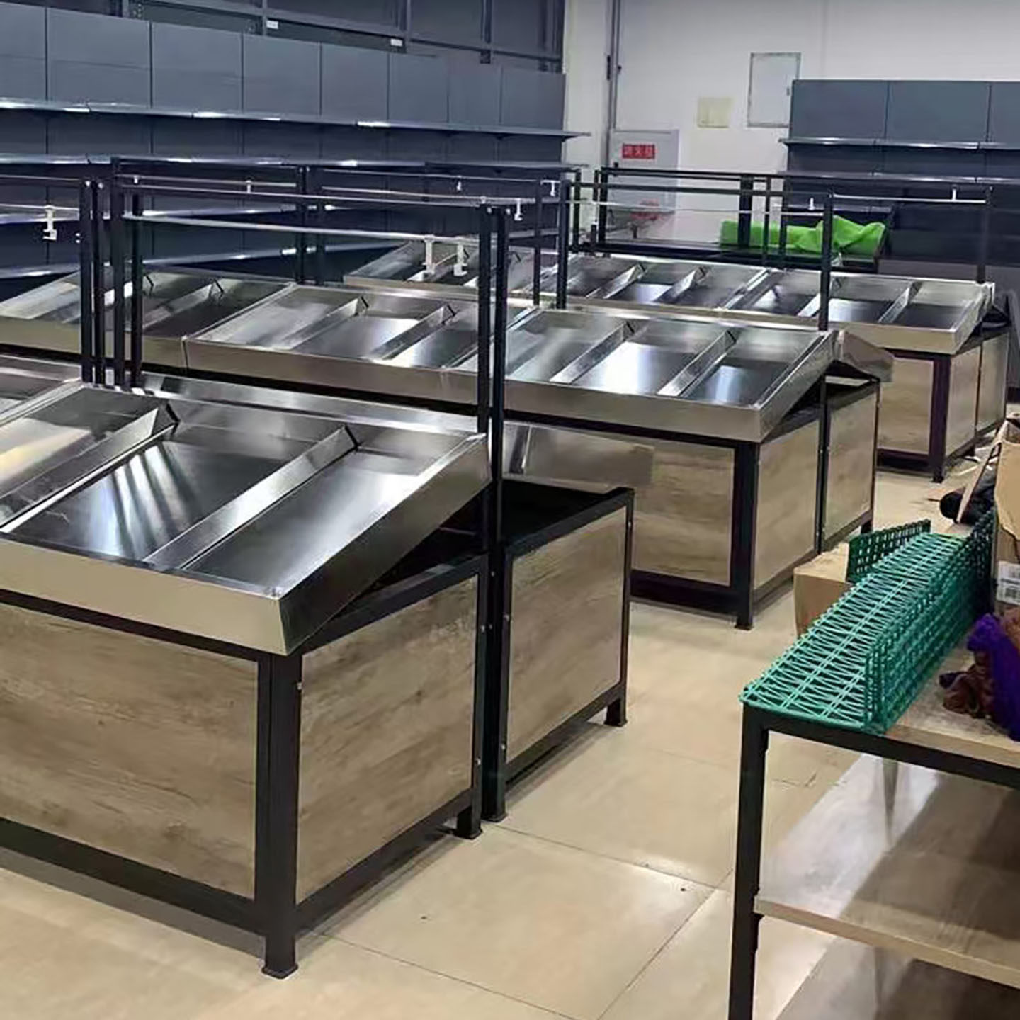 超市果蔬货架展示架生鲜多层水果中岛架子水果店双层蔬菜陈列货架,商业/办公家具,水果架,淘宝优惠券,粉丝福利购,淘宝优惠卷