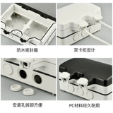 Двойной 86 открытый водонепроницаемый розет