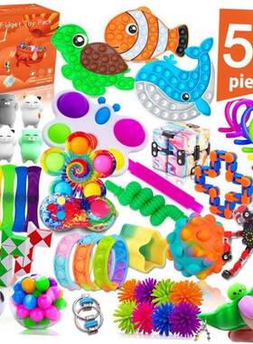 Mystery Fdget Toys Pack Set Pack Ant Stress Chrstmas Adve