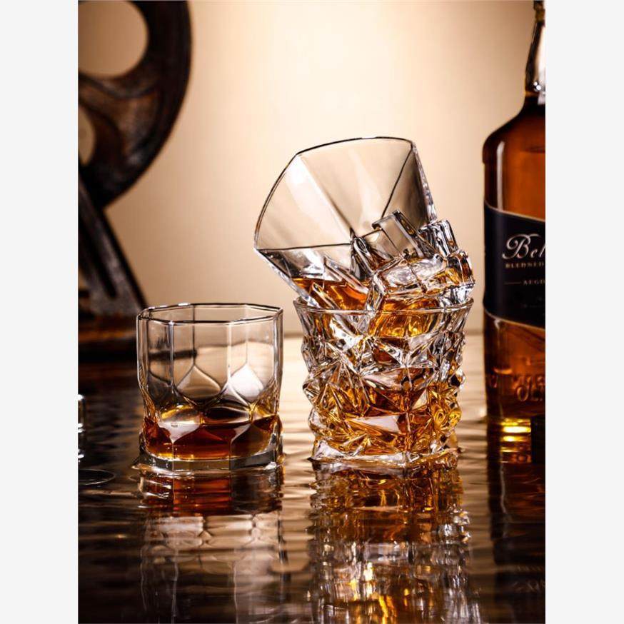 lead-free wine whiskey glass home beer glass cup set europea