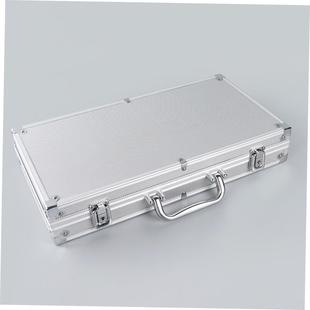 100 Chip Dice Style Poker Set Aluminum Case Taxas