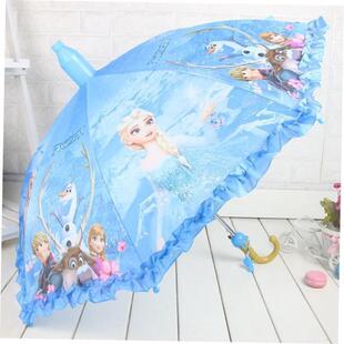 New Kids Umbrella Dual-purpose Sunny Umbrella Cartoon Long