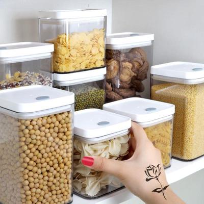 Dry Food Storage Box Containers Kitchen Noodles Sealed Jars